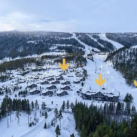 Hyggelig Laftehytte Pa 140kvm Med Ski-in/out Prázdninový dům